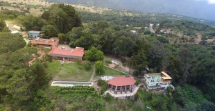 aerial view of Opal House buildings