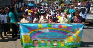 School parade Independence Day